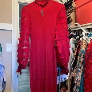 Red xl almost dress